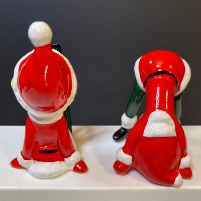 Lot 389: Vintage Christmas Pixies.