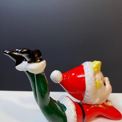 Lot 389: Vintage Christmas Pixies.