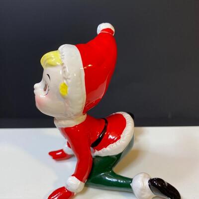 Lot 389: Vintage Christmas Pixies.