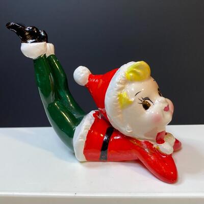 Lot 389: Vintage Christmas Pixies.