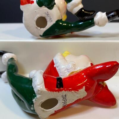 Lot 389: Vintage Christmas Pixies.