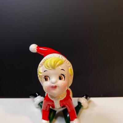 Lot 389: Vintage Christmas Pixies.