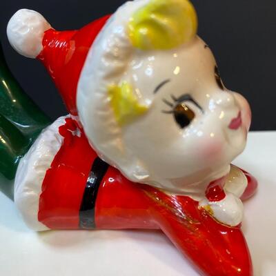 Lot 389: Vintage Christmas Pixies.