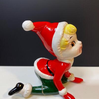 Lot 389: Vintage Christmas Pixies.