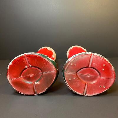 Lot 397: Vintage Candle Blow Molds (Table Top/ Mantle size)
