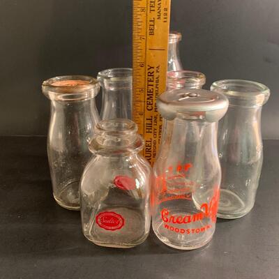 Lot 23: Vintage Local Milk Bottles & Rare Aluminum Caps