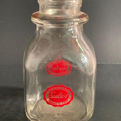Lot 23: Vintage Local Milk Bottles & Rare Aluminum Caps