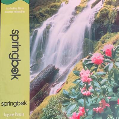Lot 160: New Puzzles: Peacock, Water Fall  & Hot Air Balloon Photomosaic (Great Gifts!)