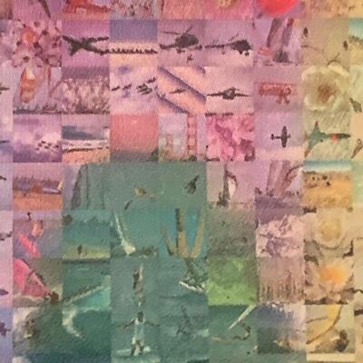 Lot 160: New Puzzles: Peacock, Water Fall  & Hot Air Balloon Photomosaic (Great Gifts!)
