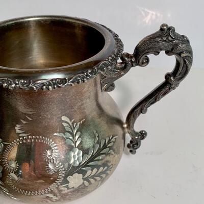 Lot 496: Vintage Ornate Forbes Silver Co. & Barbour Silver Co. Tea Set