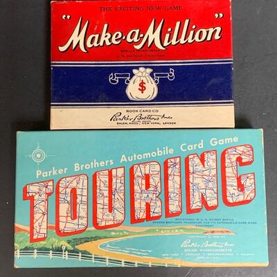 Lot 500: Vintage Card Games, Poker Chips, Parker Brother Game  & More
