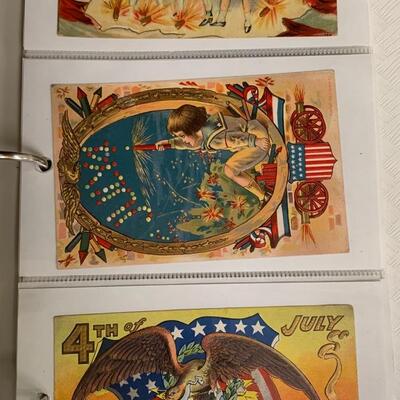 Lot 193: (NEW INFO) Large Collection of Vintage Postcards: Holidays and More