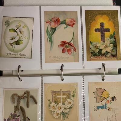 Lot 193: (NEW INFO) Large Collection of Vintage Postcards: Holidays and More