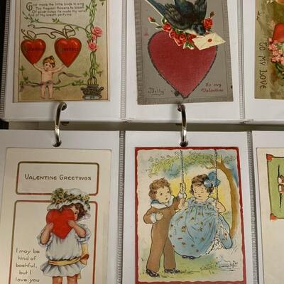 Lot 193: (NEW INFO) Large Collection of Vintage Postcards: Holidays and More