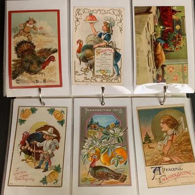 Lot 193: (NEW INFO) Large Collection of Vintage Postcards: Holidays and More