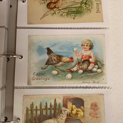 Lot 193: (NEW INFO) Large Collection of Vintage Postcards: Holidays and More