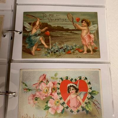 Lot 193: (NEW INFO) Large Collection of Vintage Postcards: Holidays and More