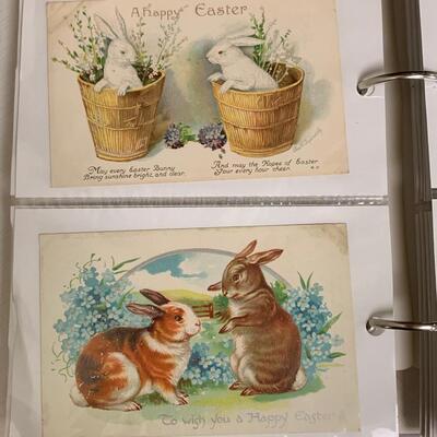 Lot 193: (NEW INFO) Large Collection of Vintage Postcards: Holidays and More