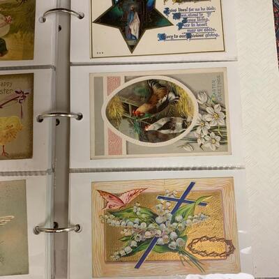 Lot 193: (NEW INFO) Large Collection of Vintage Postcards: Holidays and More