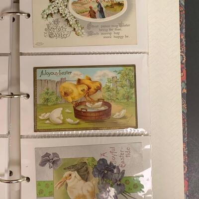 Lot 193: (NEW INFO) Large Collection of Vintage Postcards: Holidays and More