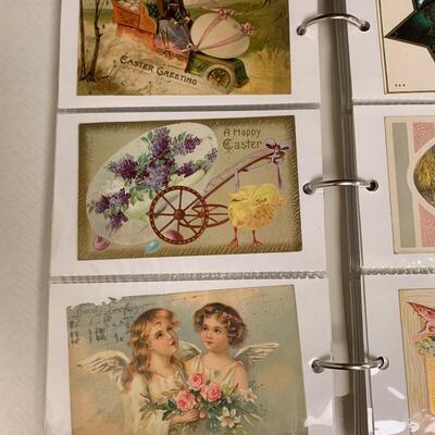 Lot 193: (NEW INFO) Large Collection of Vintage Postcards: Holidays and More