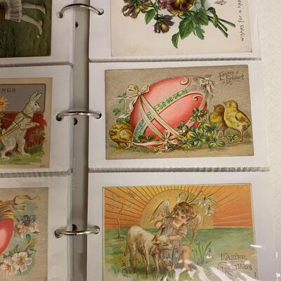 Lot 193: (NEW INFO) Large Collection of Vintage Postcards: Holidays and More