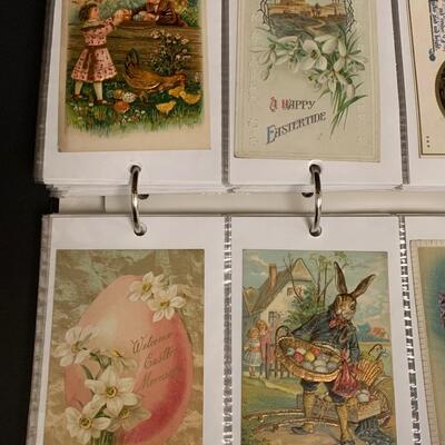 Lot 193: (NEW INFO) Large Collection of Vintage Postcards: Holidays and More