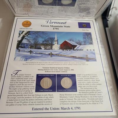 Lot 200: Statehood Quarters Collection (Volumes 1 & 2, Denver & Philadelphia Mint)