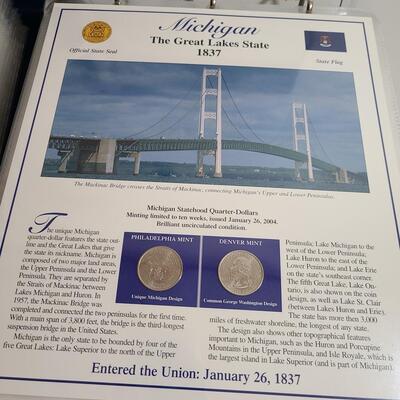 Lot 200: Statehood Quarters Collection (Volumes 1 & 2, Denver & Philadelphia Mint)
