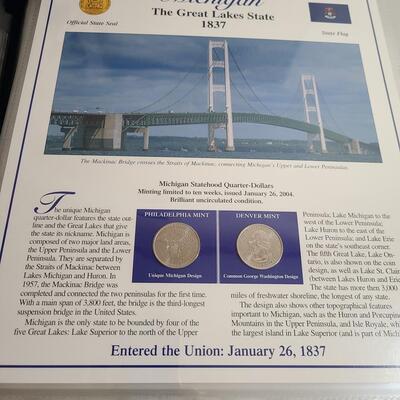 Lot 200: Statehood Quarters Collection (Volumes 1 & 2, Denver & Philadelphia Mint)