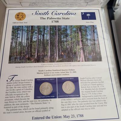 Lot 200: Statehood Quarters Collection (Volumes 1 & 2, Denver & Philadelphia Mint)