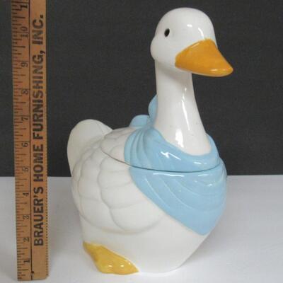 Large Goose Cookie Jar