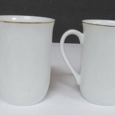 4 Nice Older Norman Rockwell Mugs, 1981, Made in Japan