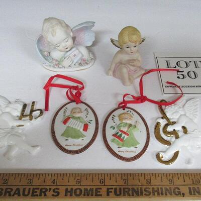 Nice Lot of Christmas and Other Angels, Lefton, and Others