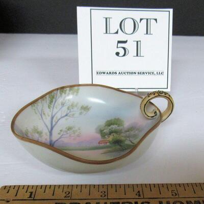 Vintage Nippon Small Handled Dish