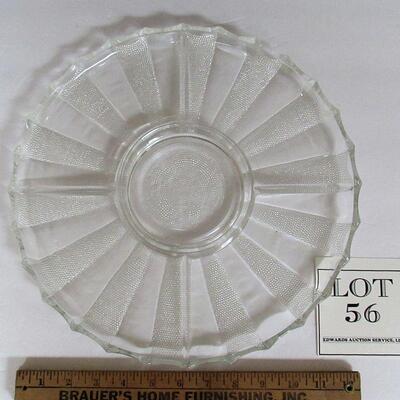 Vintage Jeanette Dew Drop Divided 11" Serving Tray - Think Christmas Dining!