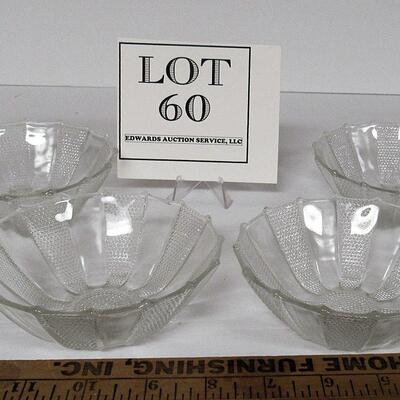 Jeanette Glass Dew Drop Small Bowls