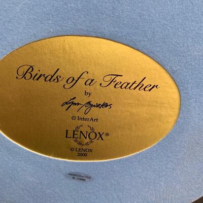 Lot 364 Lenox  Birds of a Feather Sculpture w/Box