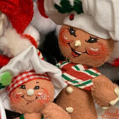 Lot 368 Annalee Dolls: Santa, Elves and More