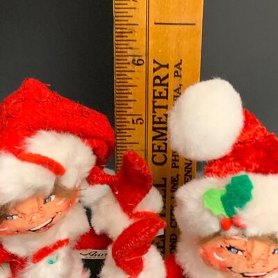 Lot 368 Annalee Dolls: Santa, Elves and More