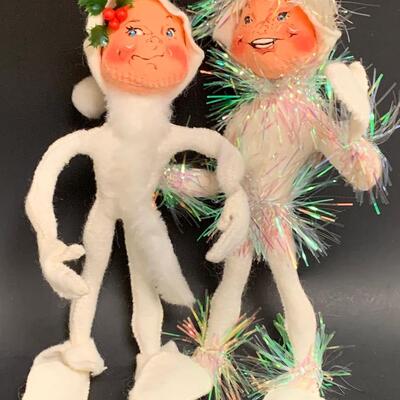 Lot 368 Annalee Dolls: Santa, Elves and More