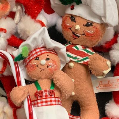 Lot 368 Annalee Dolls: Santa, Elves and More