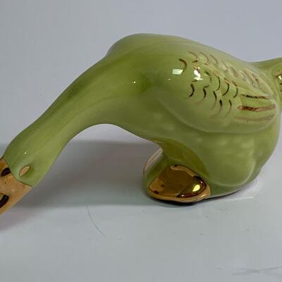Lot 377 Vintage Carlton Ware  Vase & Vintage Gold Trimmed Birds & trinket Dish