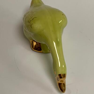 Lot 377 Vintage Carlton Ware  Vase & Vintage Gold Trimmed Birds & trinket Dish