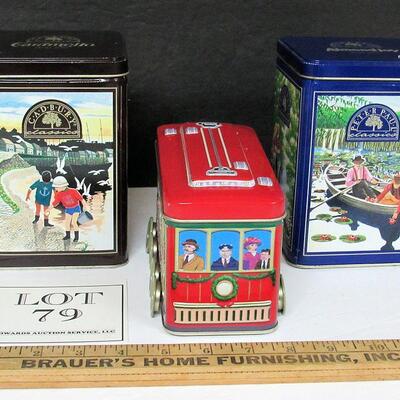 Advertising Candy Tins, Hershey's, Etc