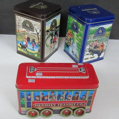 Advertising Candy Tins, Hershey's, Etc