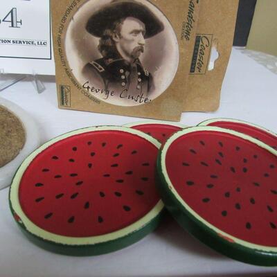 Various Coasters, Stone, Wood, Sandstone
