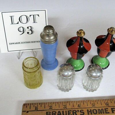 Lot of Vintage Salt and Pepper Shakers