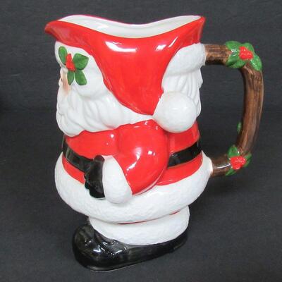 Fitz and Floyd Santa Pitcher