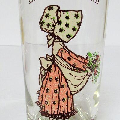 Ruby Red Leaf Shaped Dish and Holly Hobbie Tumbler
